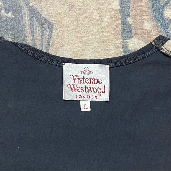 VIVIENNE WESTWOOD Silk Dionysos T-Shirt - Picture 5 of 6